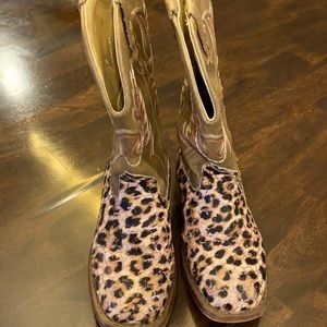 Leopard Boots